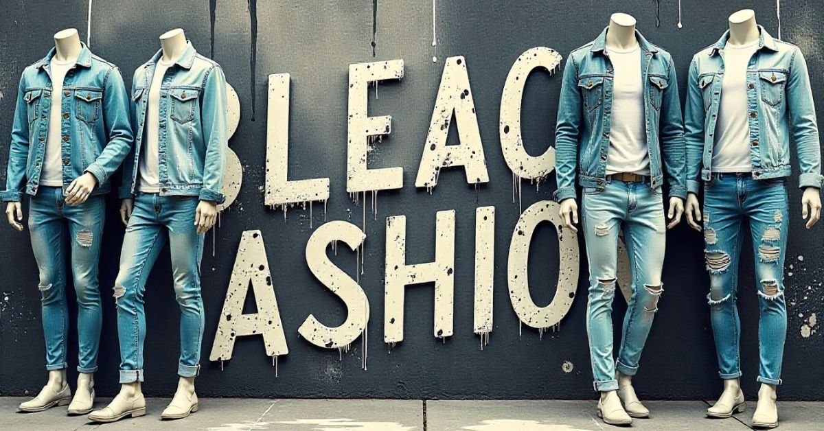 Bleach Fashion – bleach fashion history and bleach fashion elements showcased on edgy bleached denim streetwear