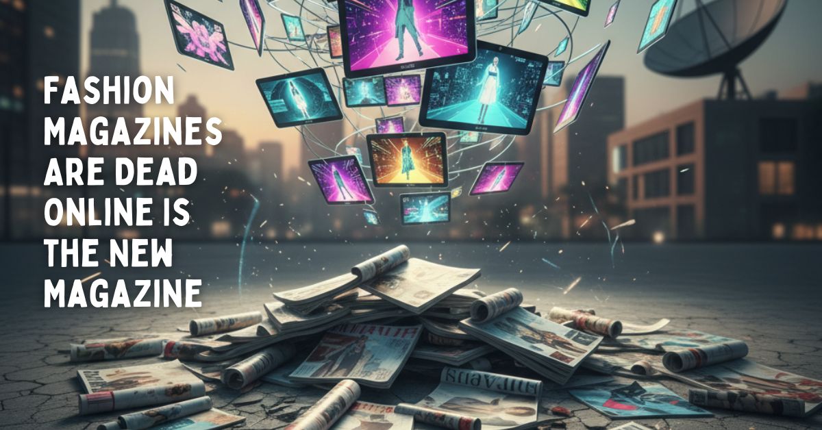 Fashion Magazines are dead