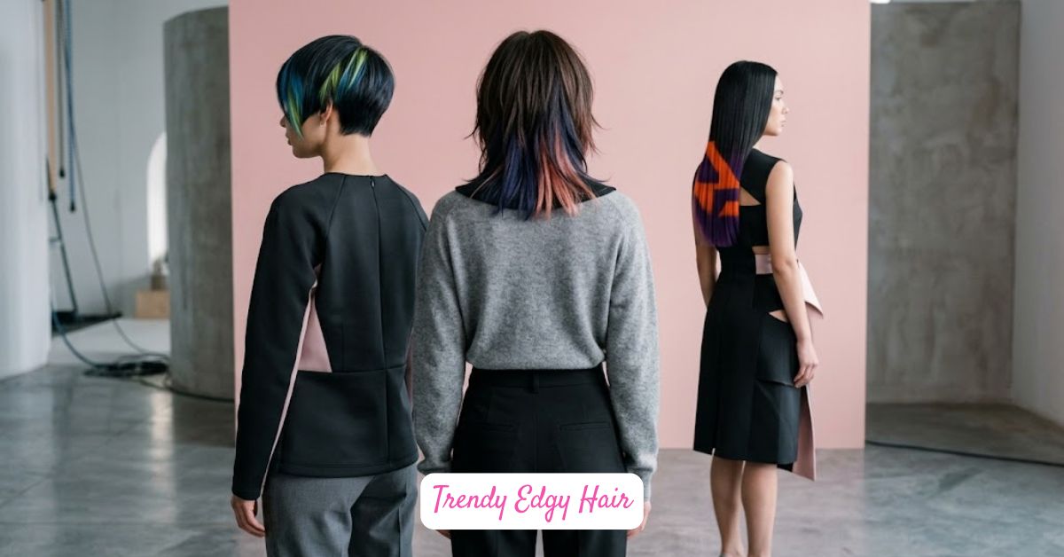 Trendy Edgy Hair