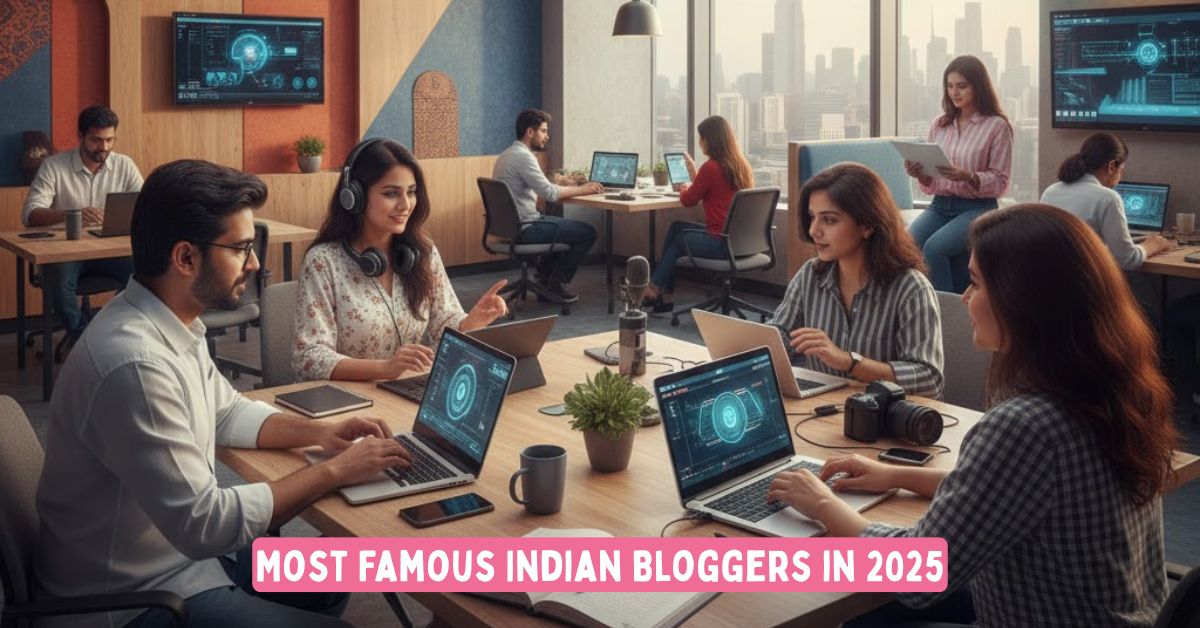 Most Famous Indian Bloggers in 2026.