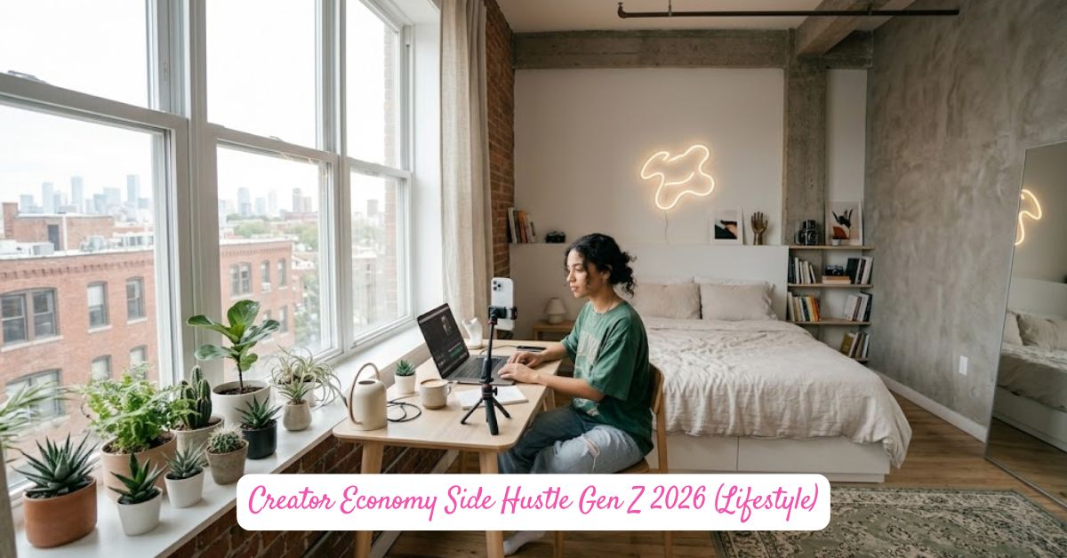 Creator Economy Side Hustle Gen Z 2026 