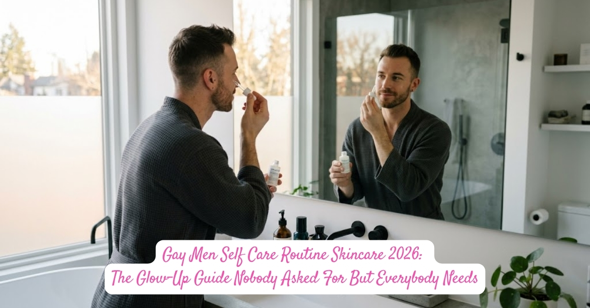Gay Men Self Care Routine Skincare 2026: The Glow-Up Guide Nobody Asked For But Everybody Needs