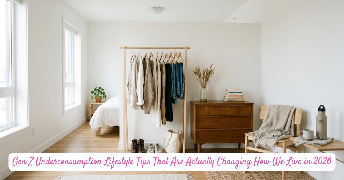 Gen Z Underconsumption Lifestyle Tips That Are Actually Changing How We Live in 2026