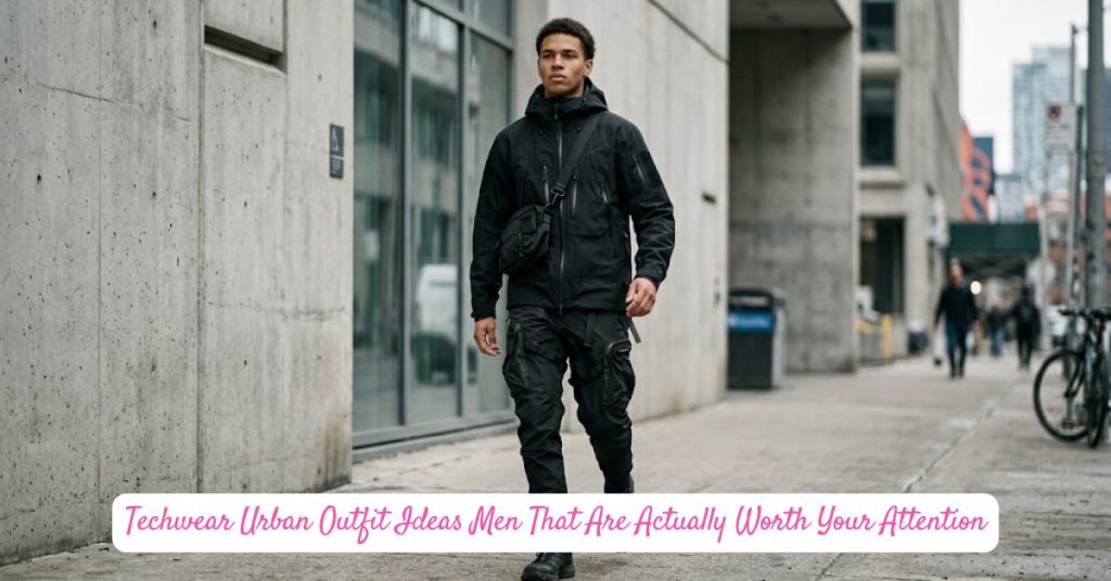 Techwear Urban Outfit Ideas Men That Are Actually Worth Your Attention