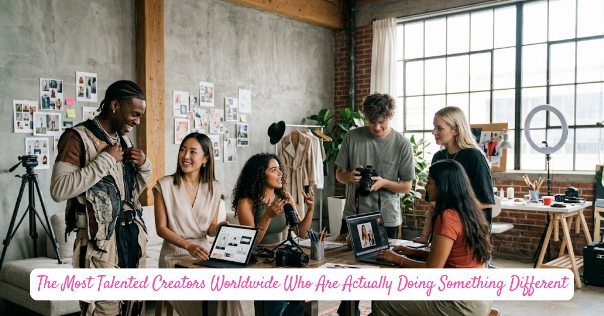 The Most Talented Creators Worldwide Who Are Actually Doing Something Different