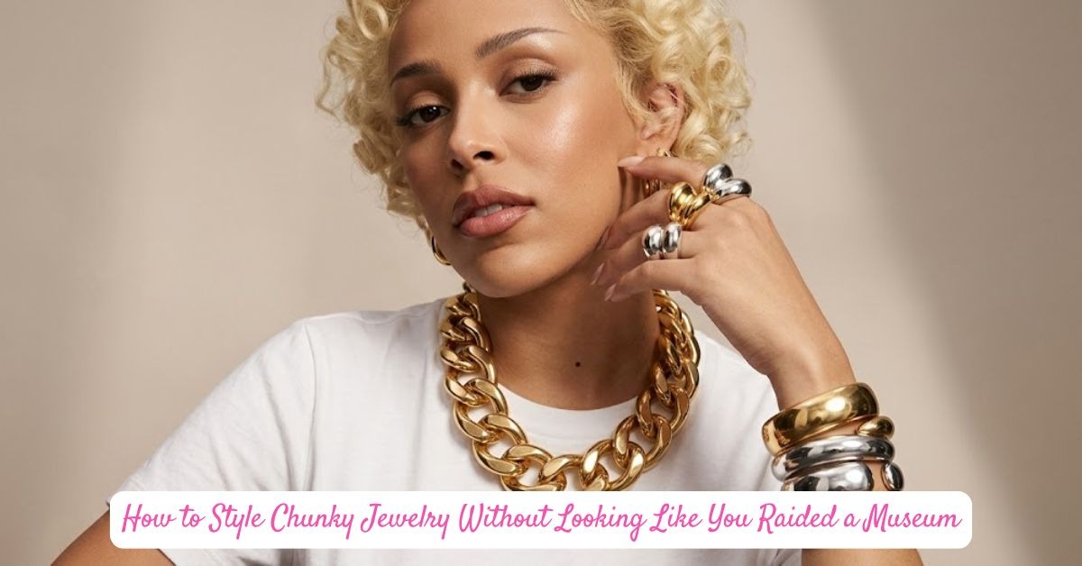 How to Style Chunky Jewelry Without Looking Like You Raided a Museum