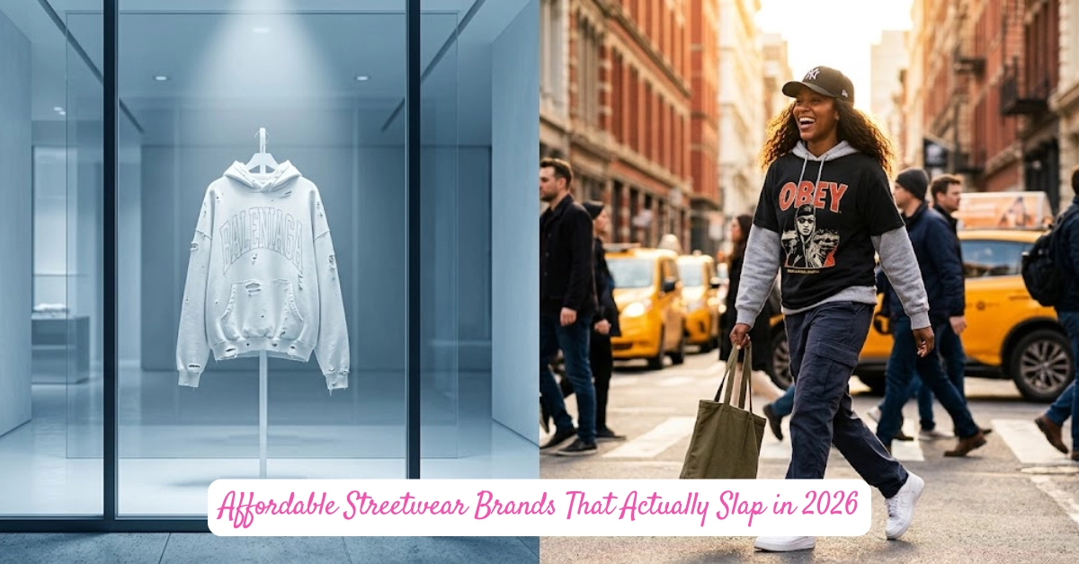 Affordable Streetwear Brands That Actually Slap in 2026