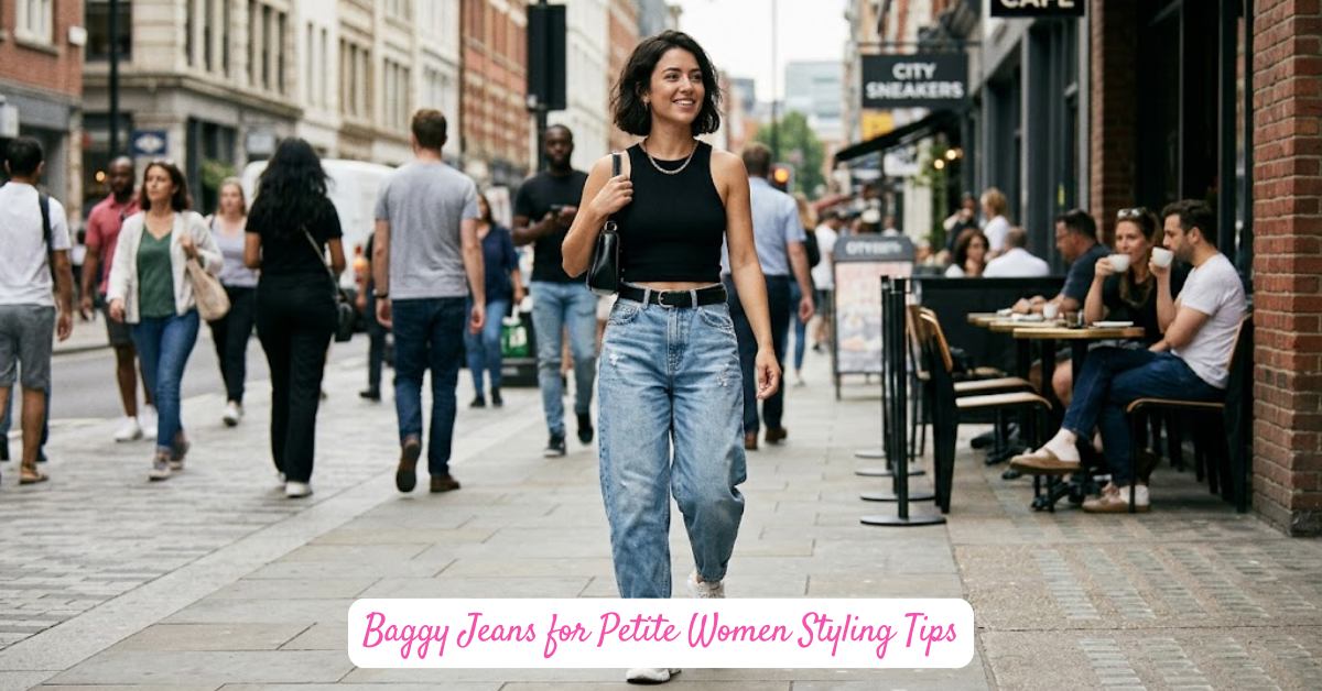 Baggy Jeans for Petite Women Styling Tips