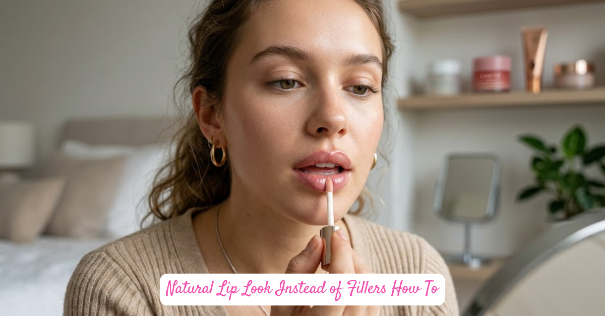Natural Lip Look Instead of Fillers.