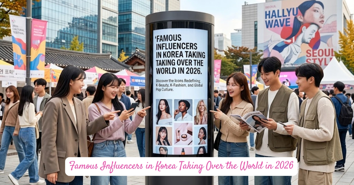 Famous Influencers in Korea Taking Over the World in 2026