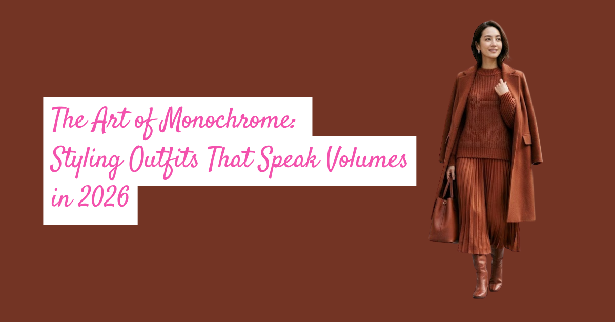 The Art of Monochrome: Styling Outfits That Speak Volumes in 2026