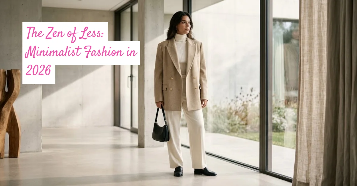 The Zen of Less: Minimalist Fashion in 2026