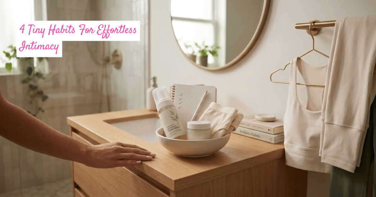 4 Tiny Habits For Effortless Intimacy