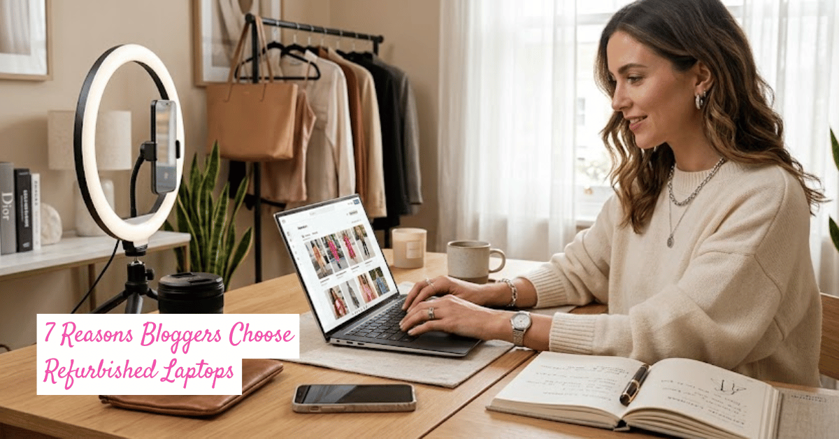 7 Reasons Bloggers Choose Refurbished Laptops