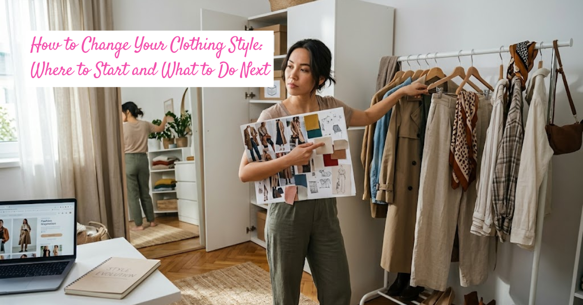 How to Change Your Clothing Style: Where to Start and What to Do Next