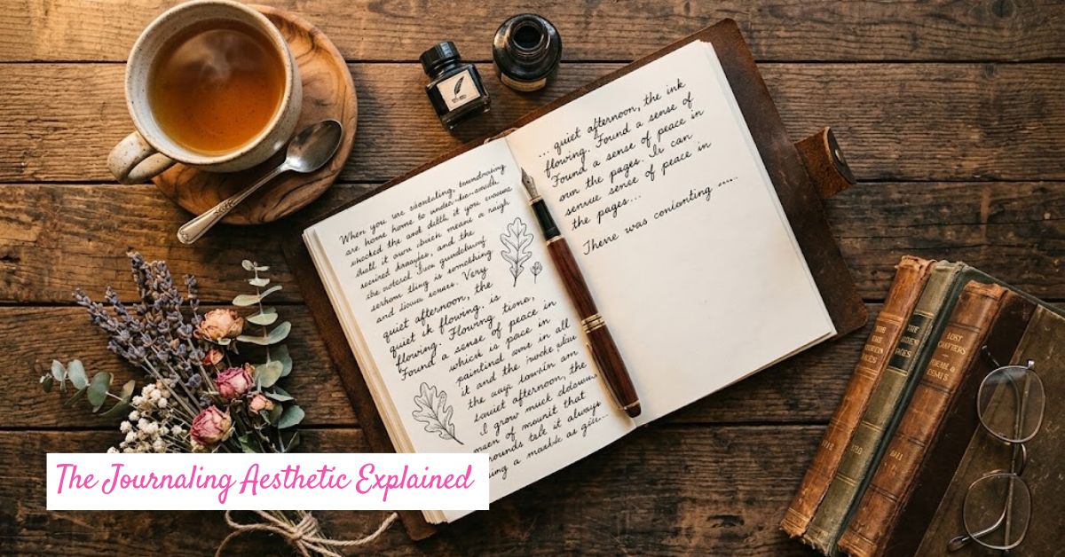 The Journaling Aesthetic Explained 